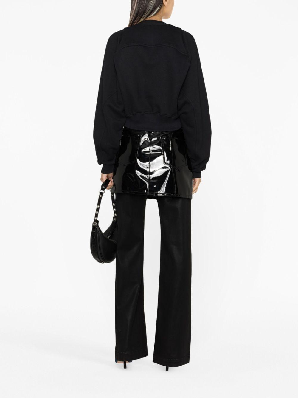 off-white off white sweaters black cotton - women