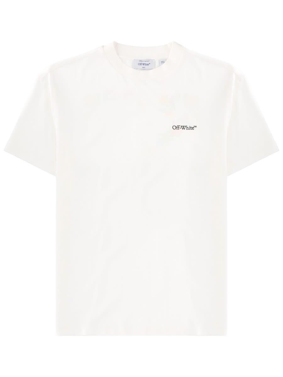 off-white t-shirt with logo