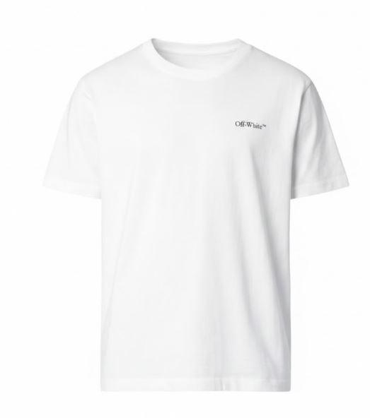off-white t-shirts and polos white - women