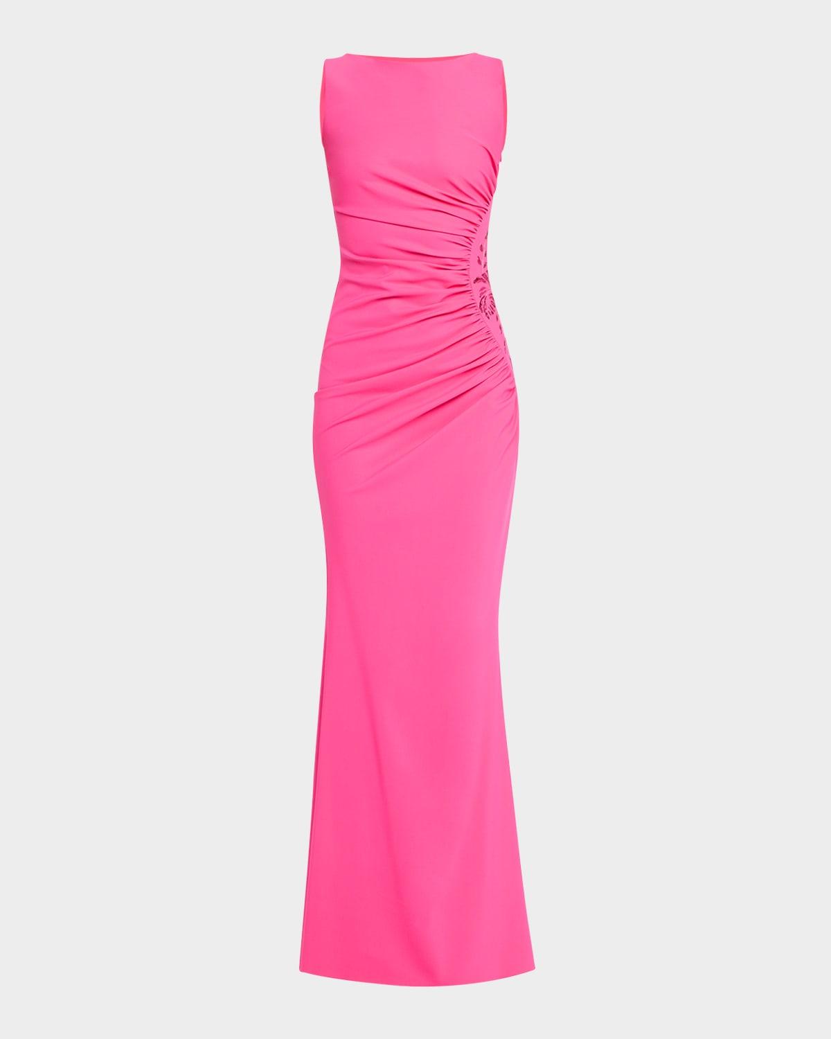 ogai sequin-embroidered mermaid gown