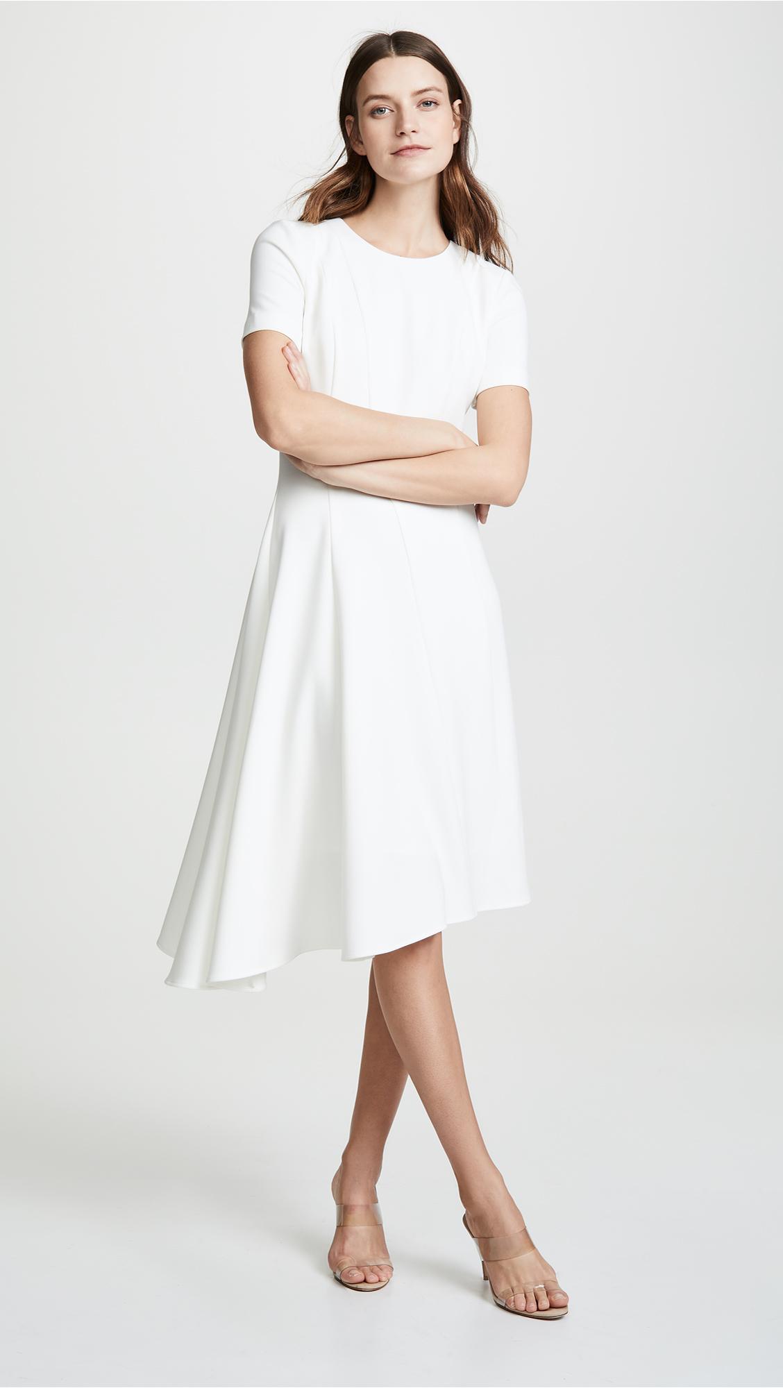 olcay asymmetrical dress