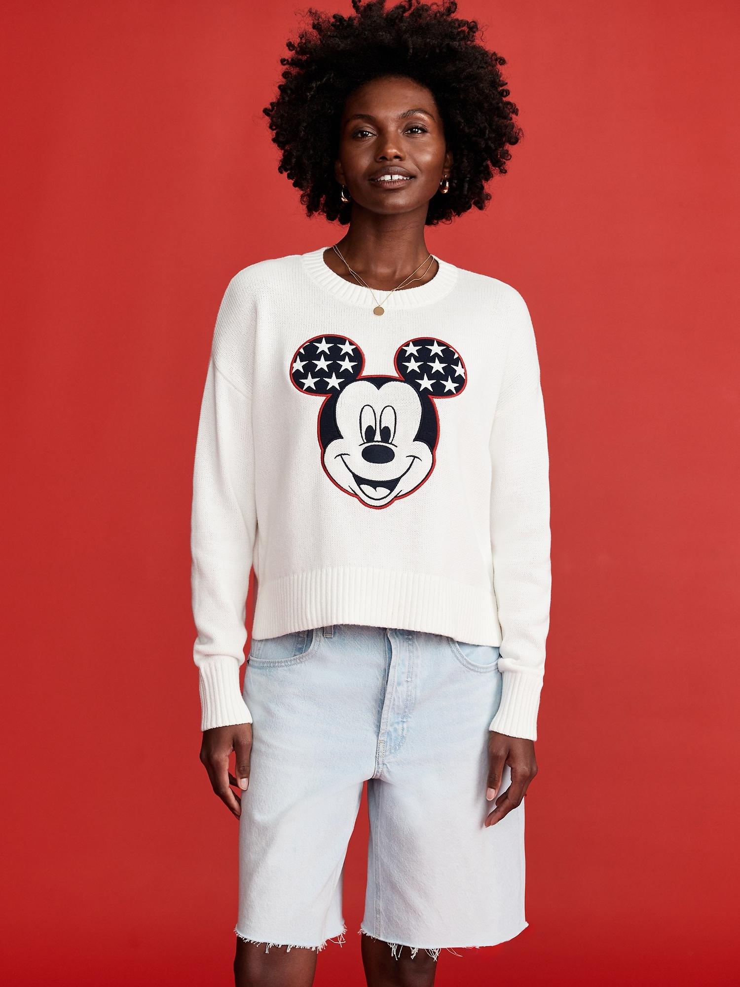 old navy x disney© mickey mouse graphic sweater