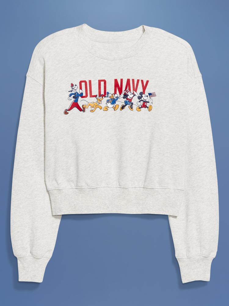 old navy x disney© socomfy logo-graphic sweatshirt