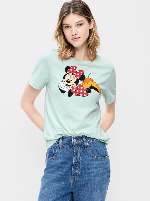 old navy x disney minnie mouse vintage crew-neck t-shirt for women