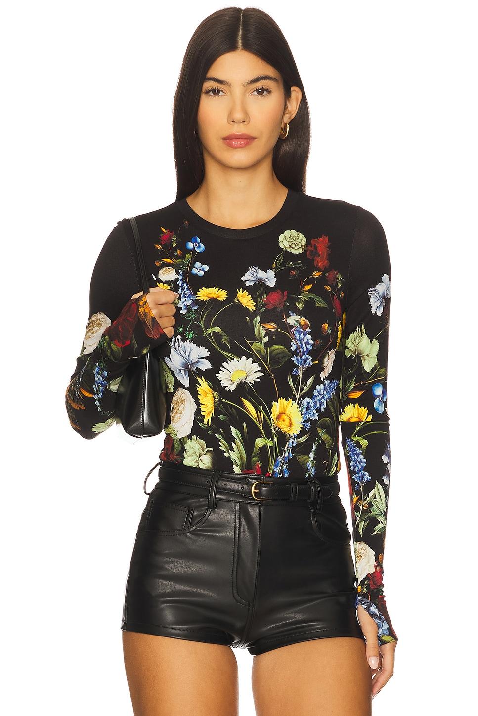 olea crew neck bodysuit