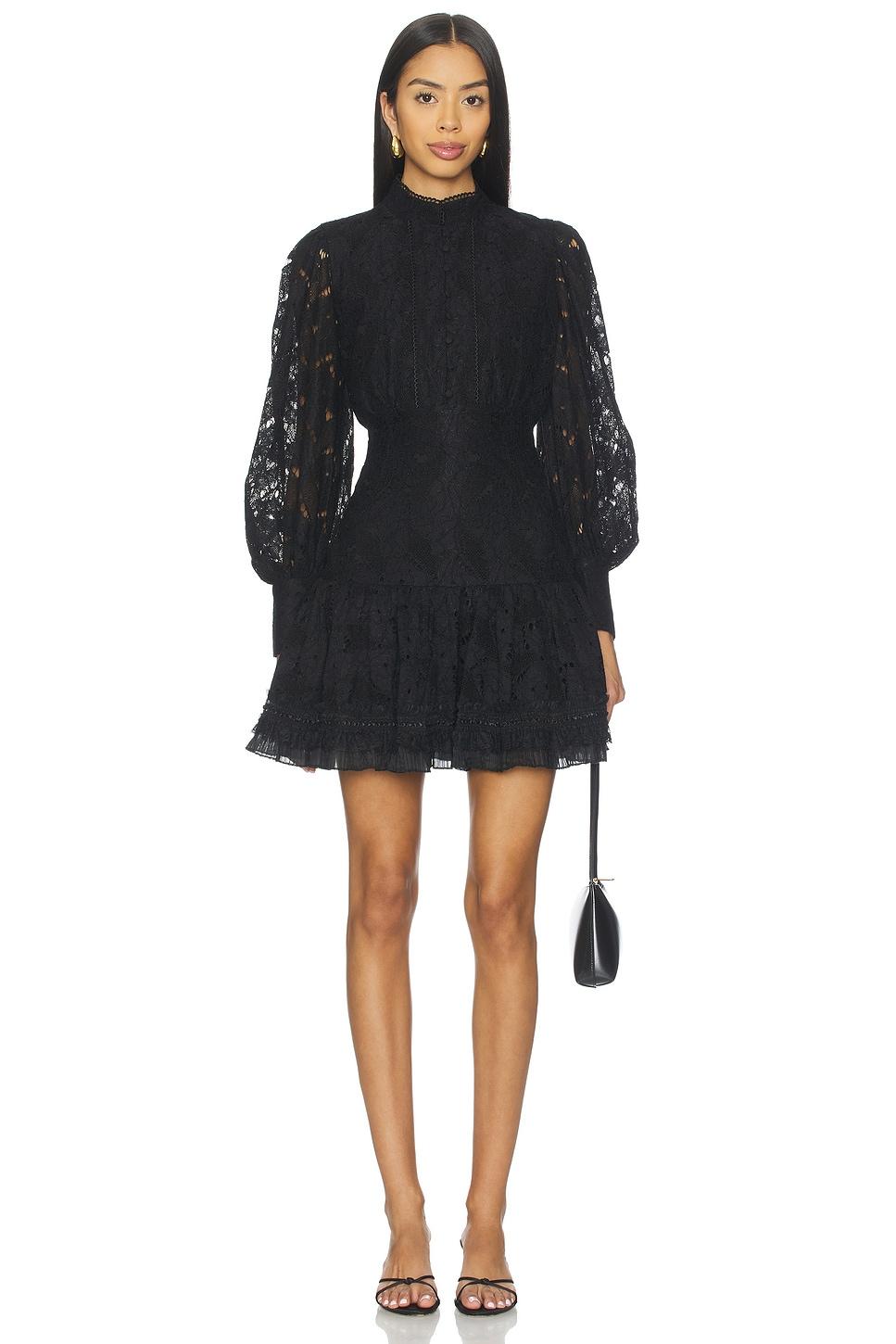 olessia lace mini dress