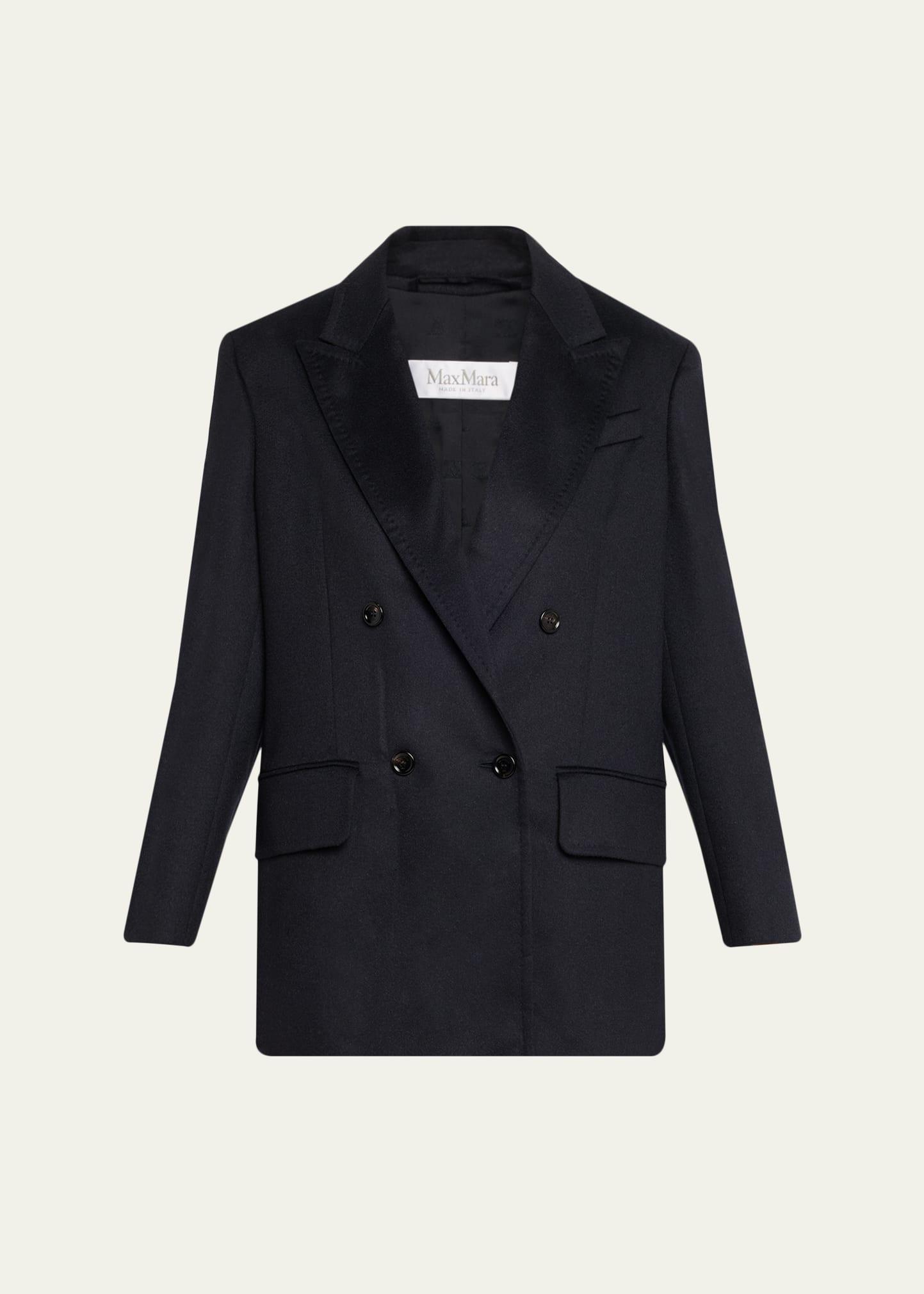 olimpia double-breasted wool jacket