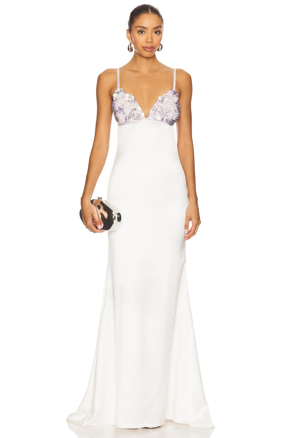 oline embroidered dress