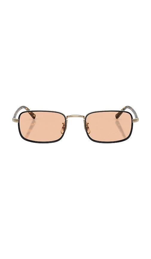 oliver peoples brymer sunglasses in brown.