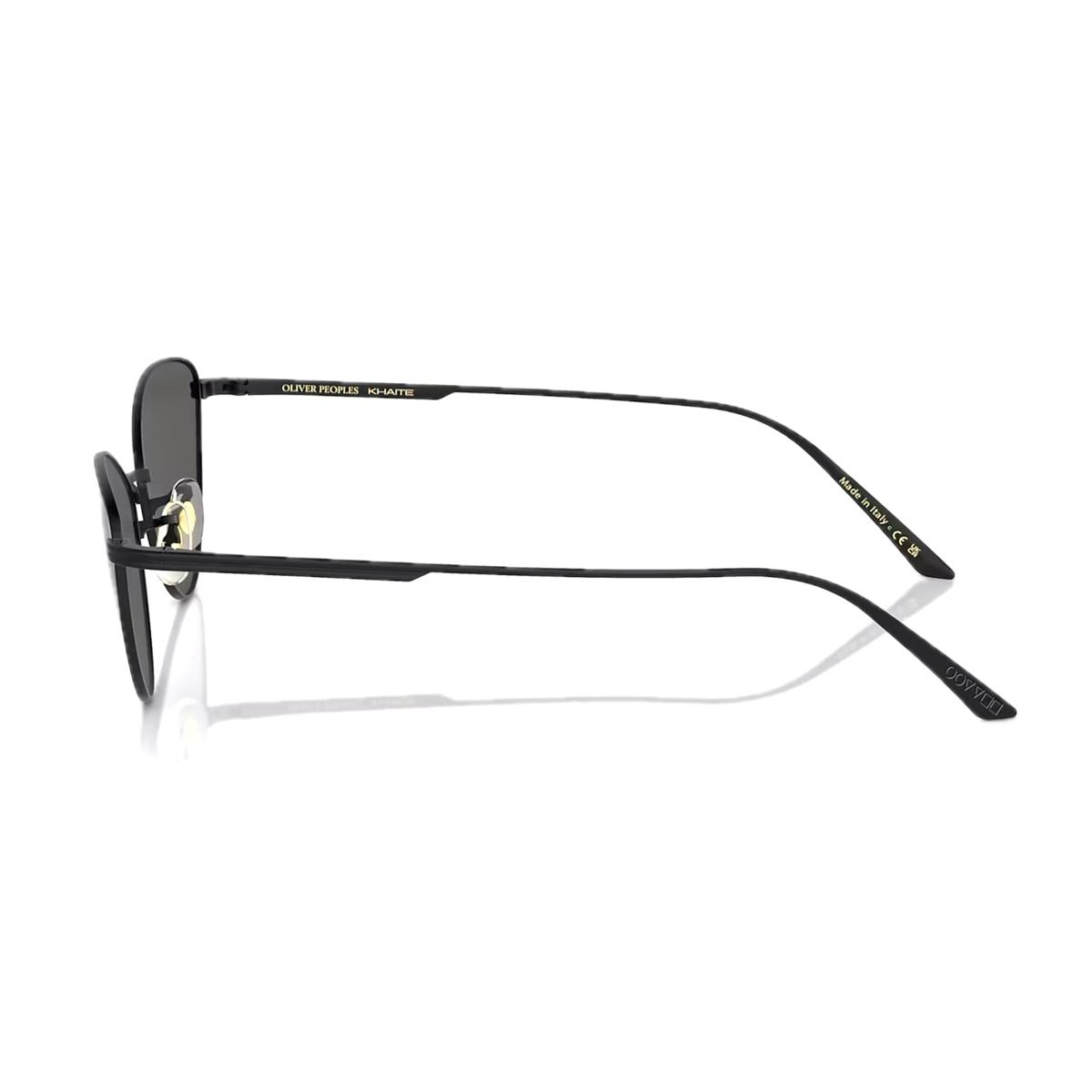 oliver peoples ov1328s - 1998c collezione khaite 506287 nero metal occhiali da sole - women