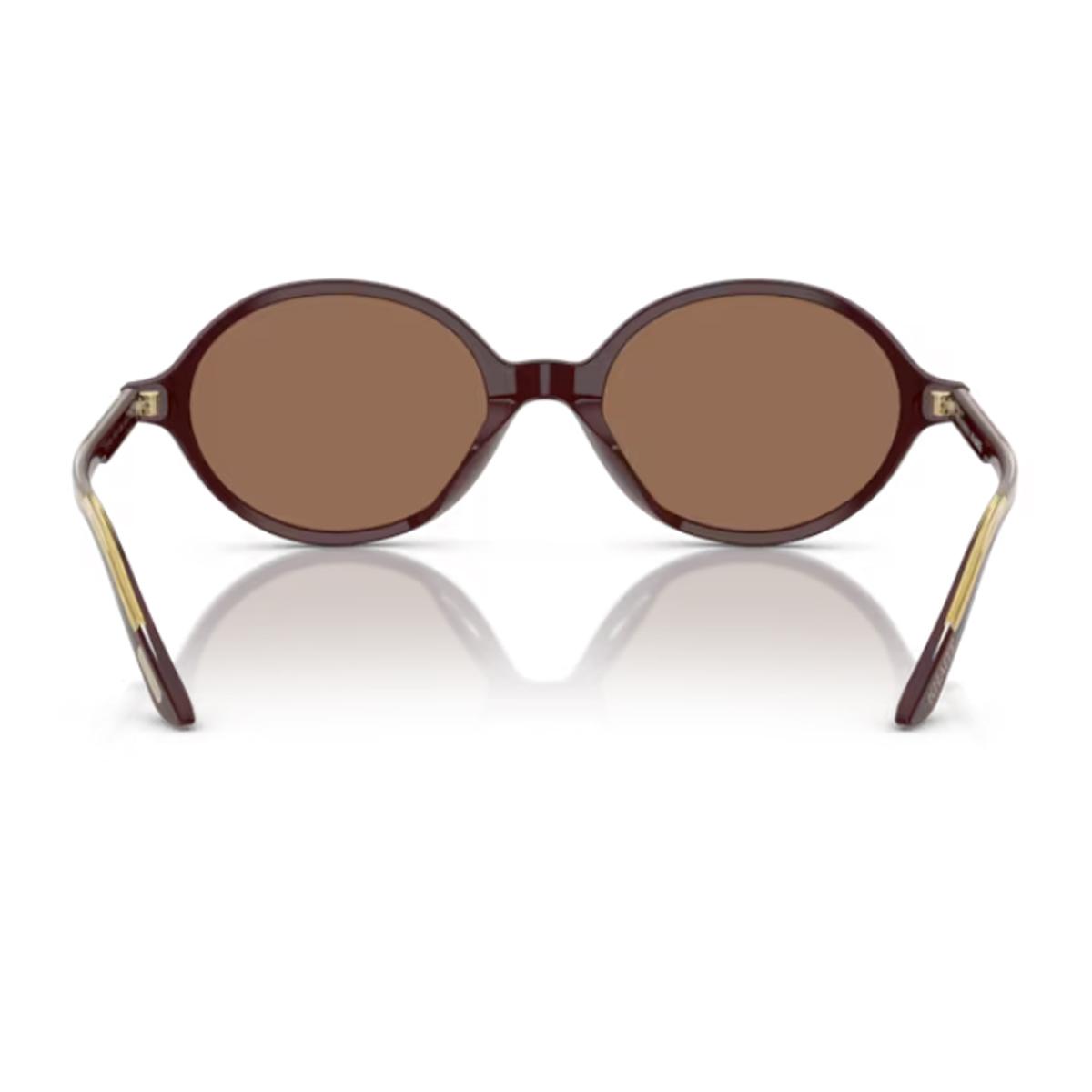 oliver peoples ov5574su-2000c collezione khaite 178973 bordeaux acetate occhiali da sole - women