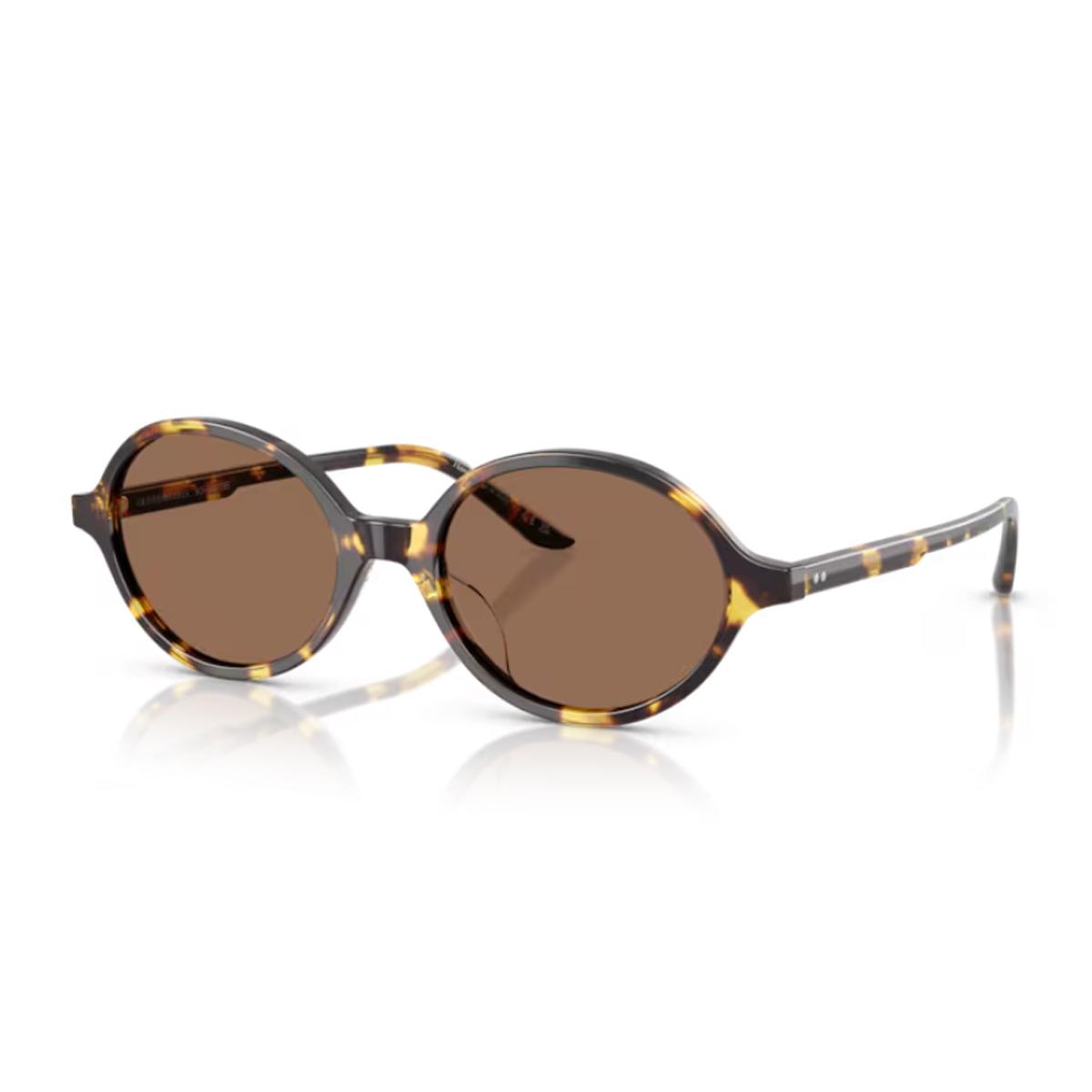 oliver peoples ov5574su-2000c collezione khaite tartarugato acetate occhiali da sole - women