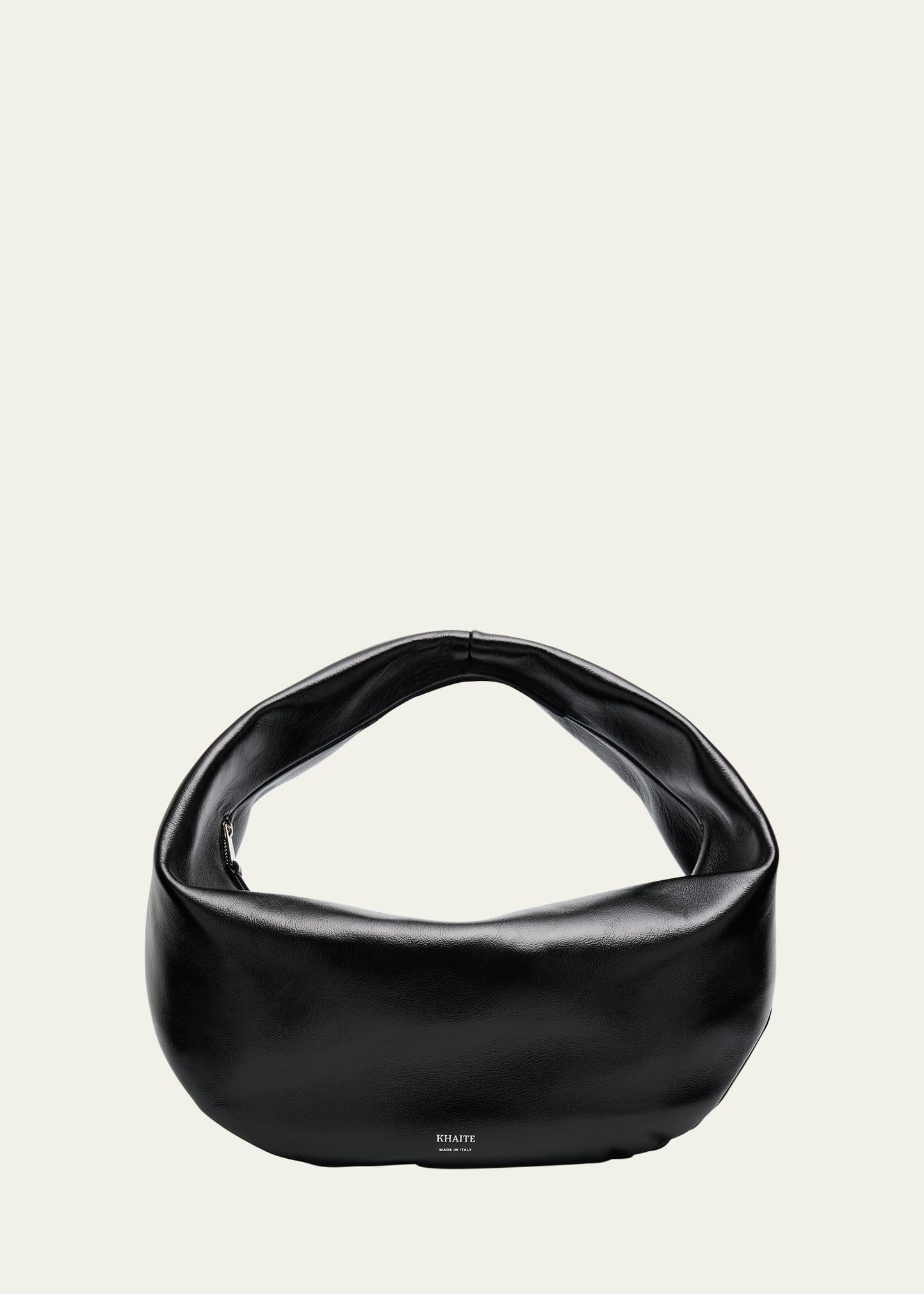 olivia medium crackle patent hobo bag