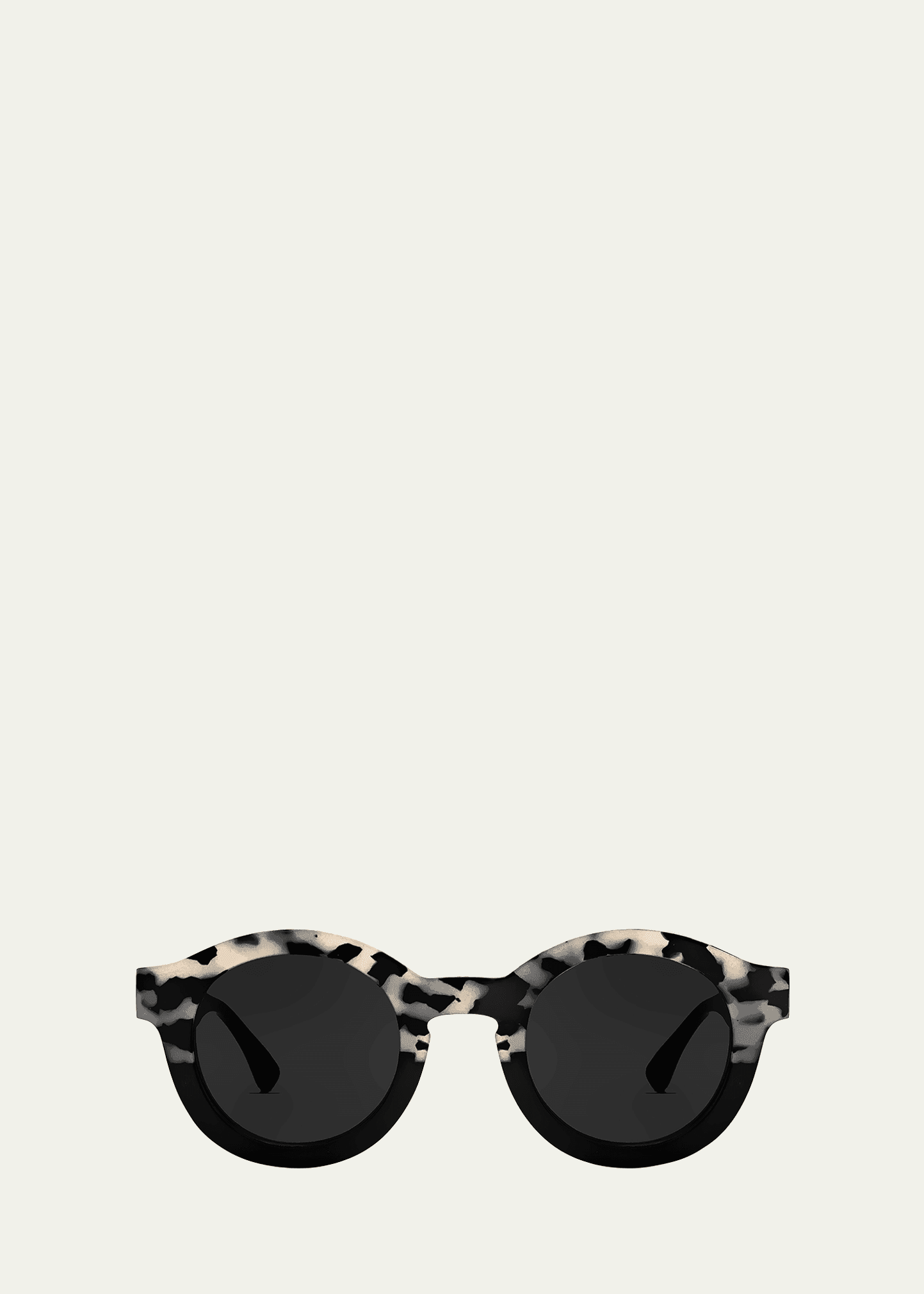 olympy 258 two tone round sunglasses