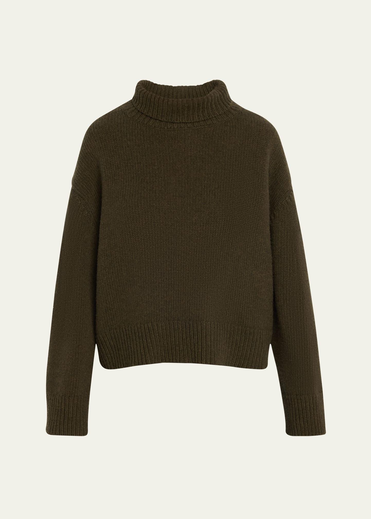 omaira funnel-neck wool sweater