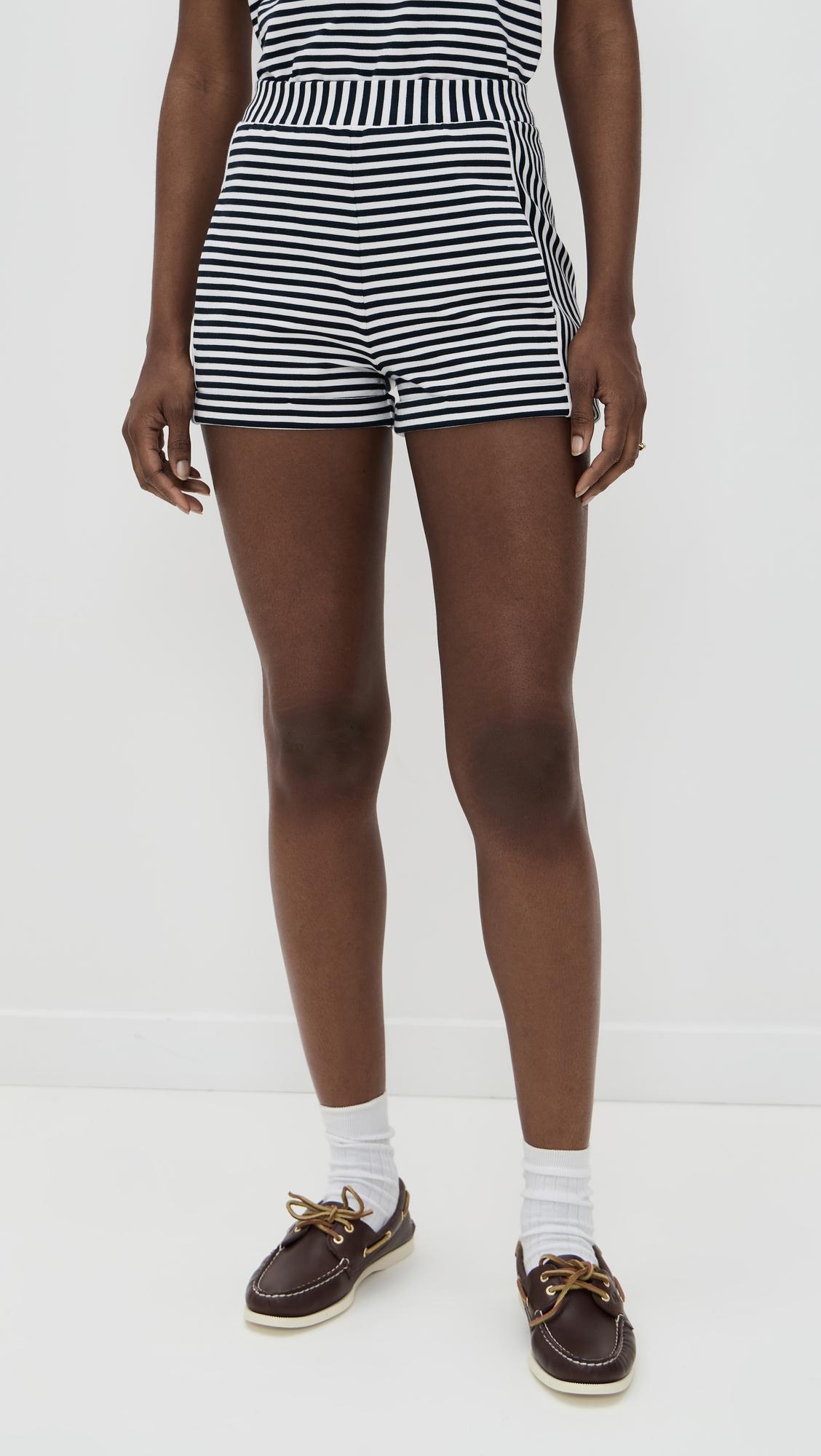 omari stripe shorts