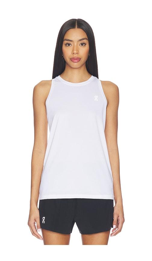 on core tank in white.