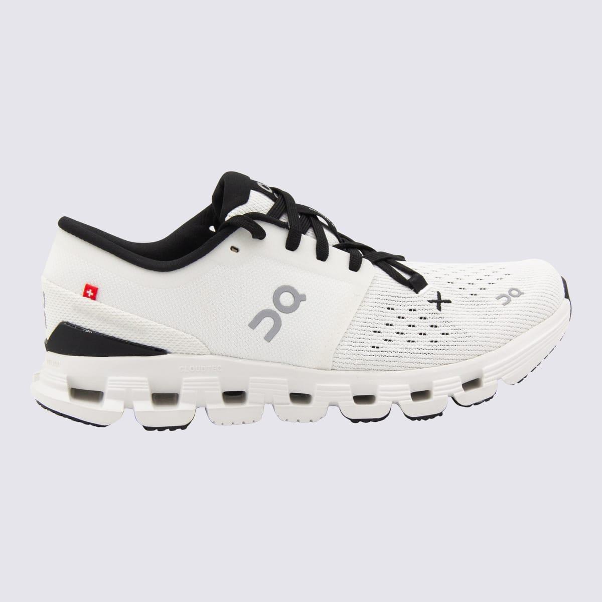 on ivory and black cloud sneakers