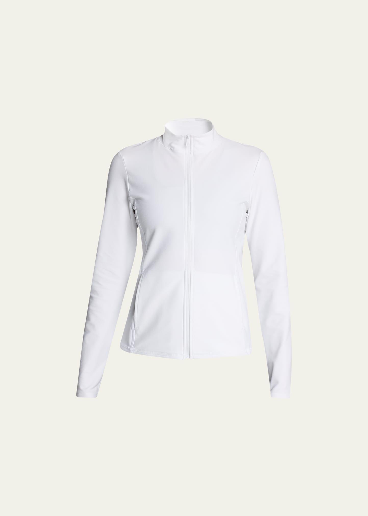 on the go mock-neck jacket