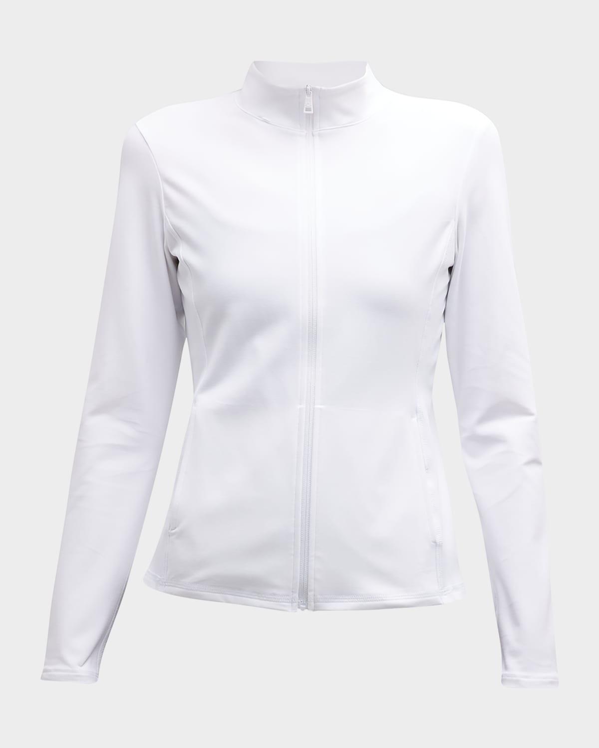 on the go mock-neck jacket