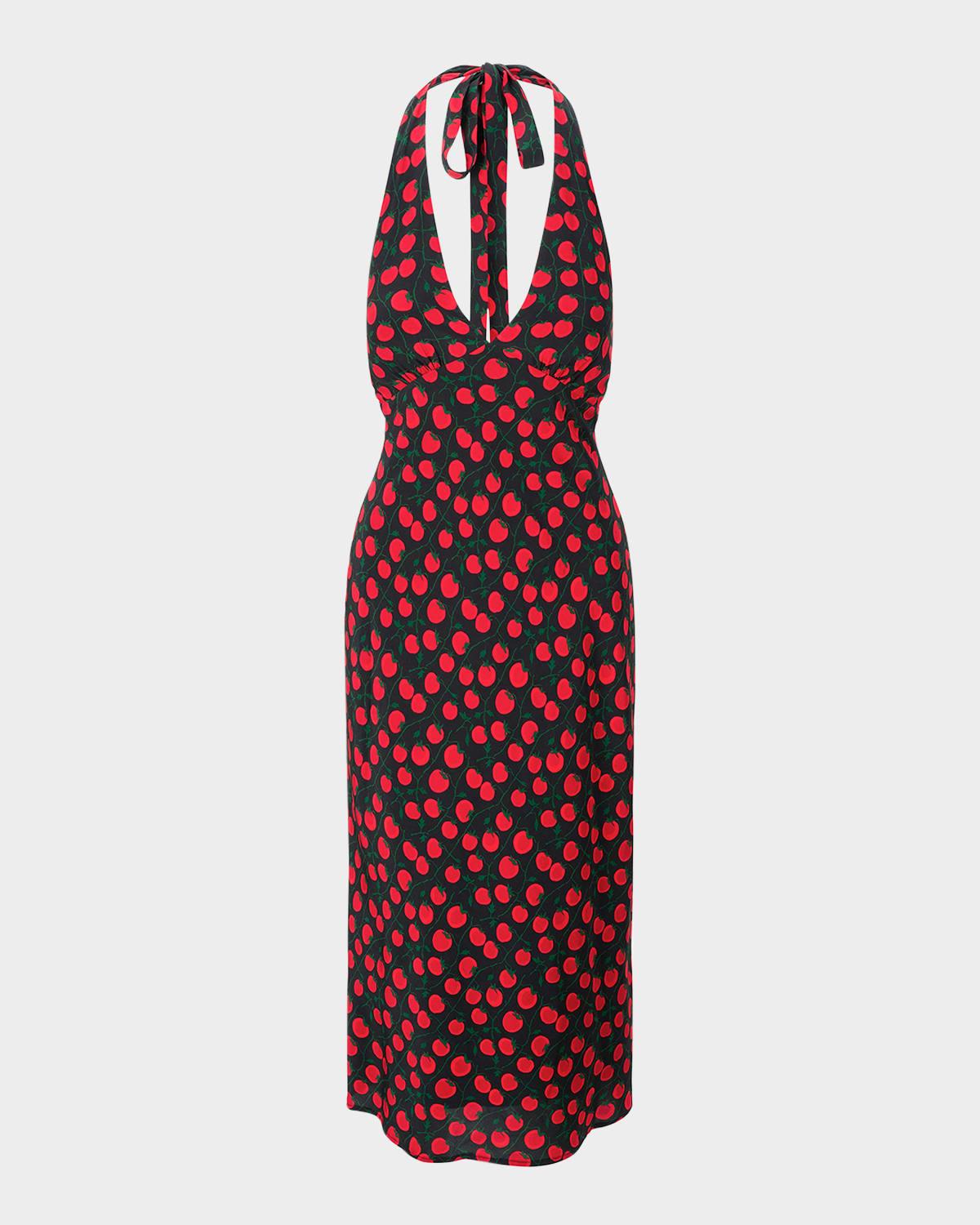 on the vine lucca midi dress