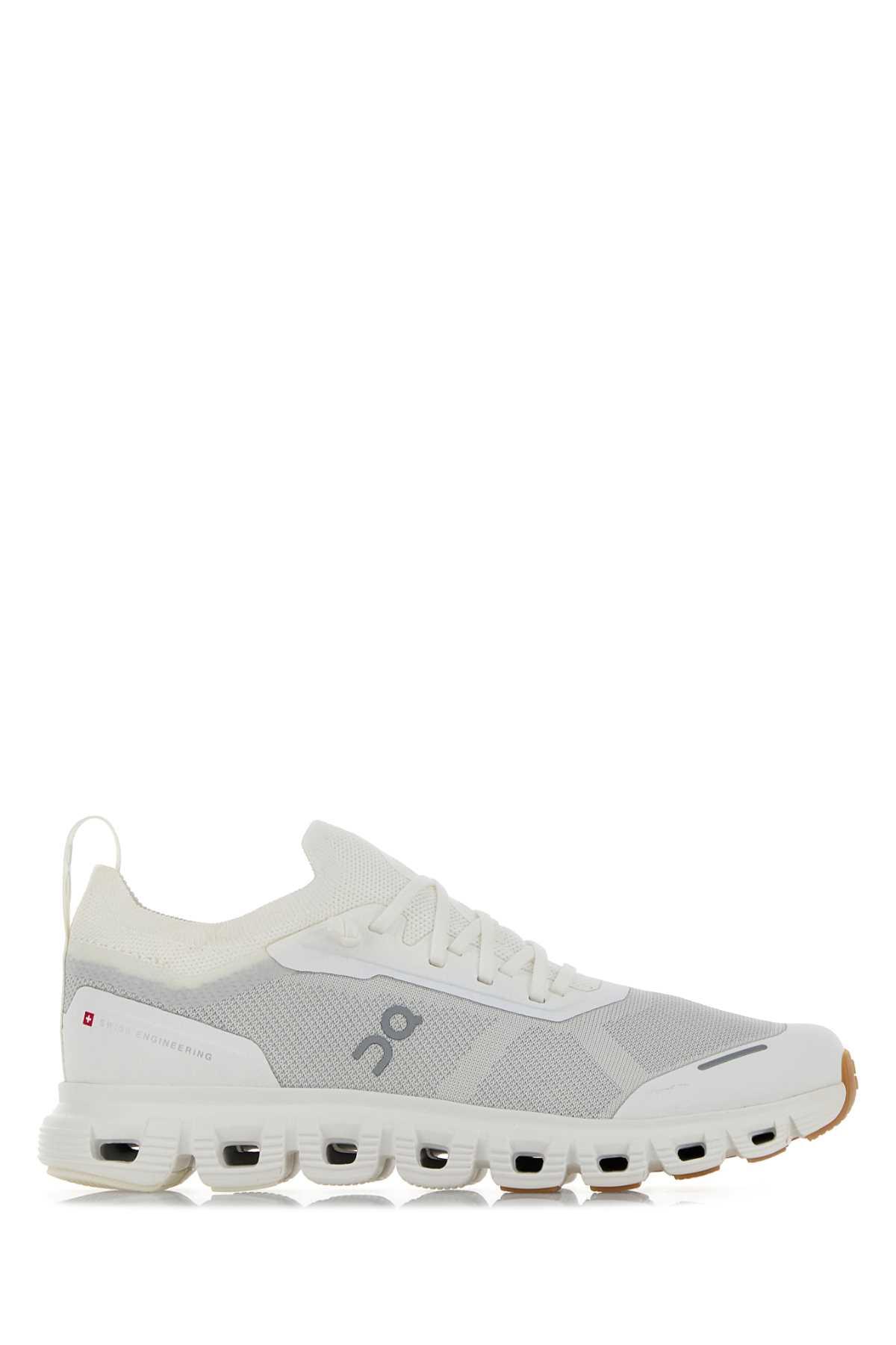 on white canvas cloud 6 versa sneakers