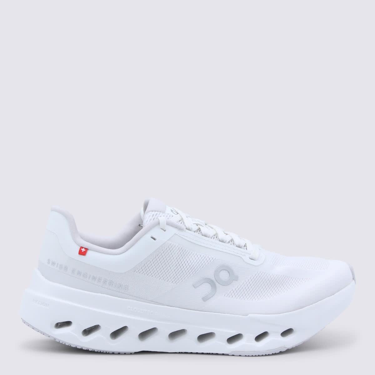 on white cloudsurfer sneakers