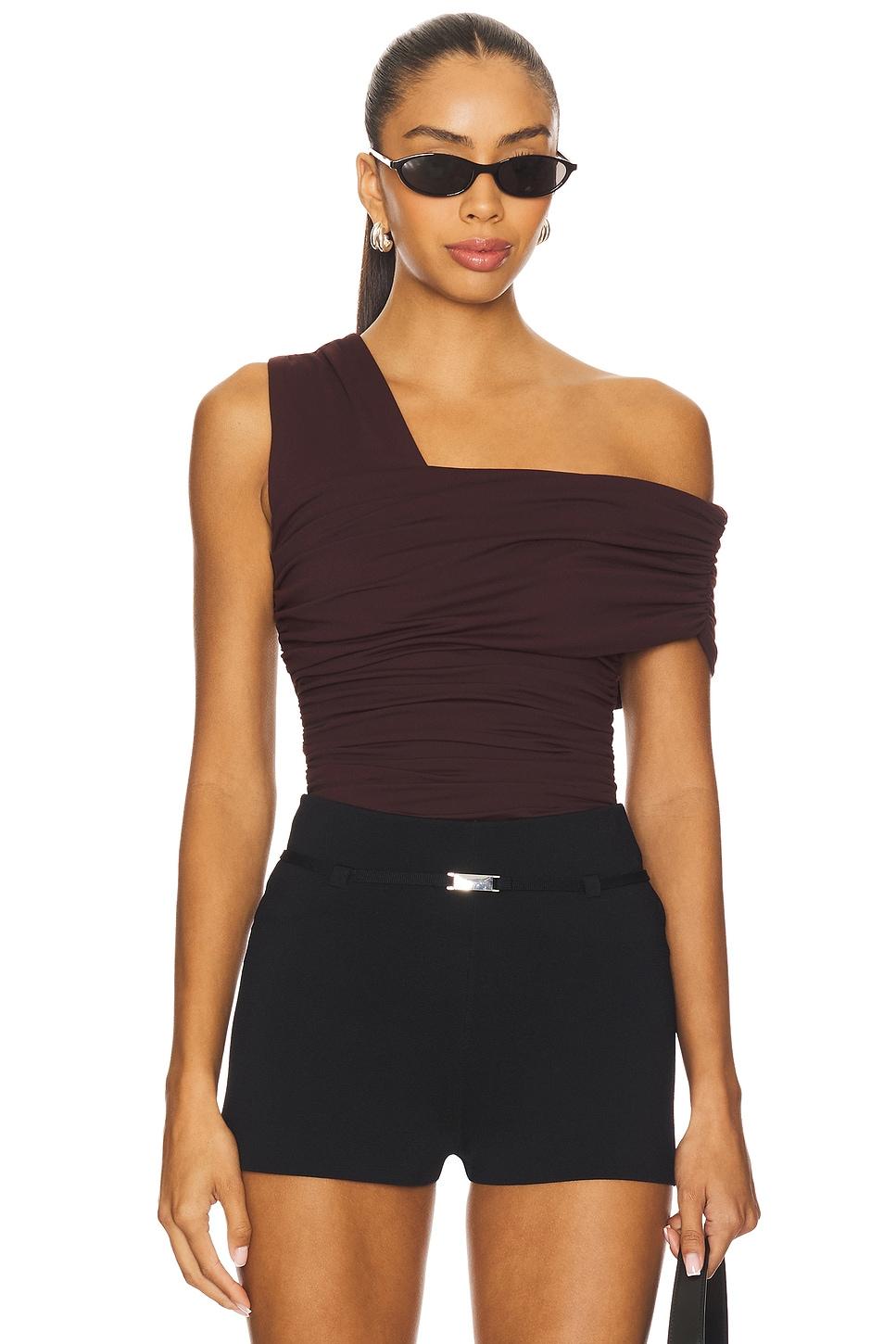 one arm gathered top