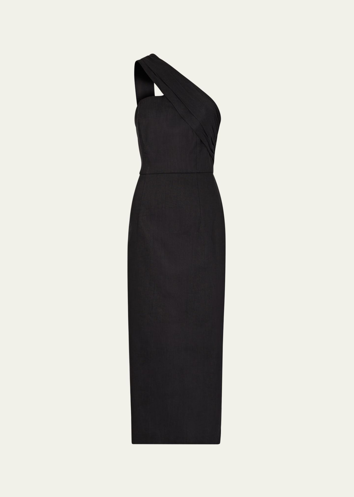 one-shoulder bodycon mini dress