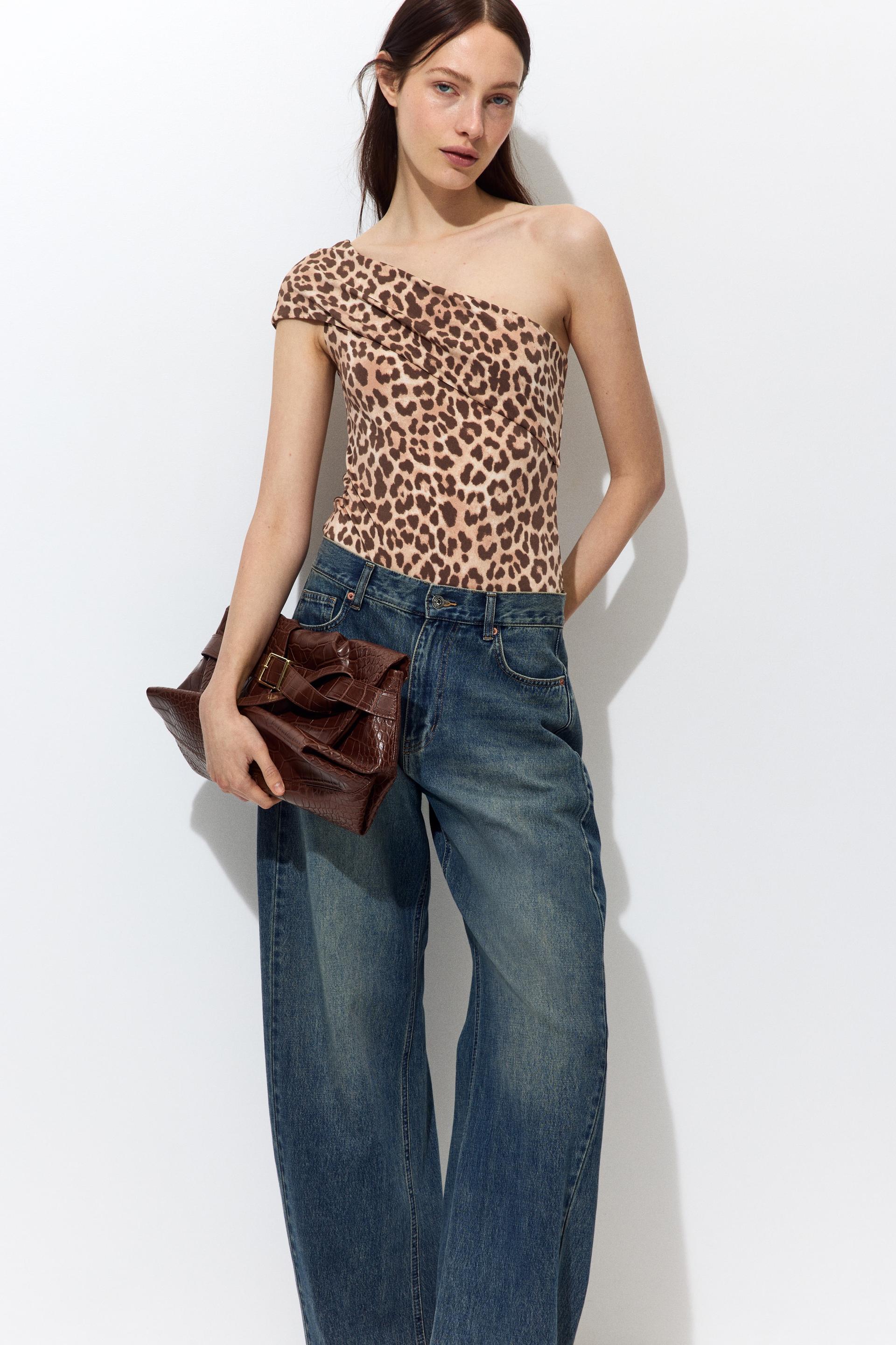 one-shoulder bodysuit
