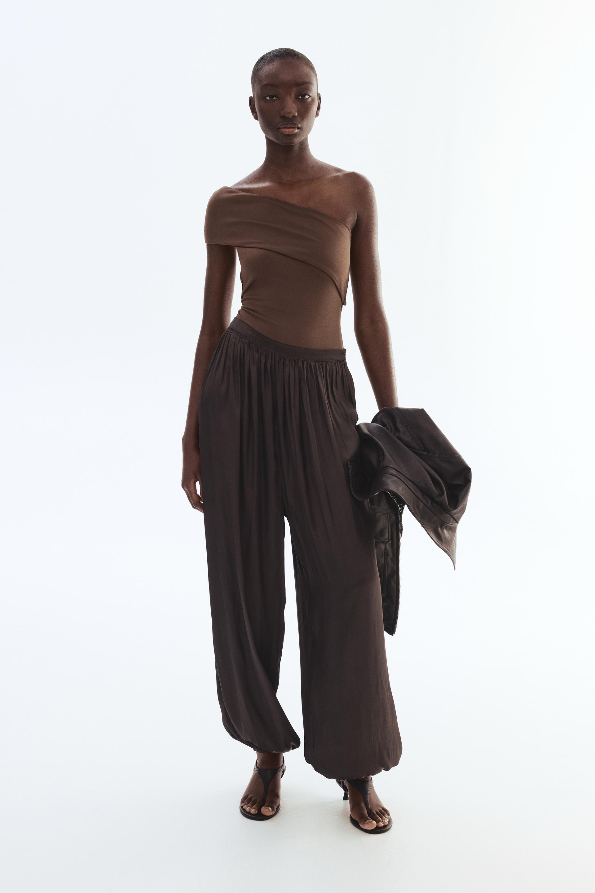 one-shoulder bodysuit