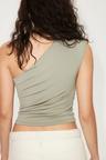 one-shoulder top
