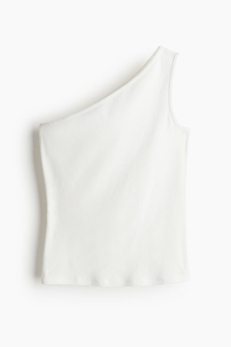 one-shoulder top