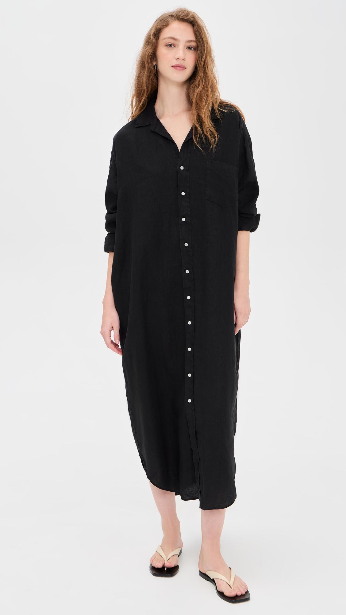 one-size button-up dress