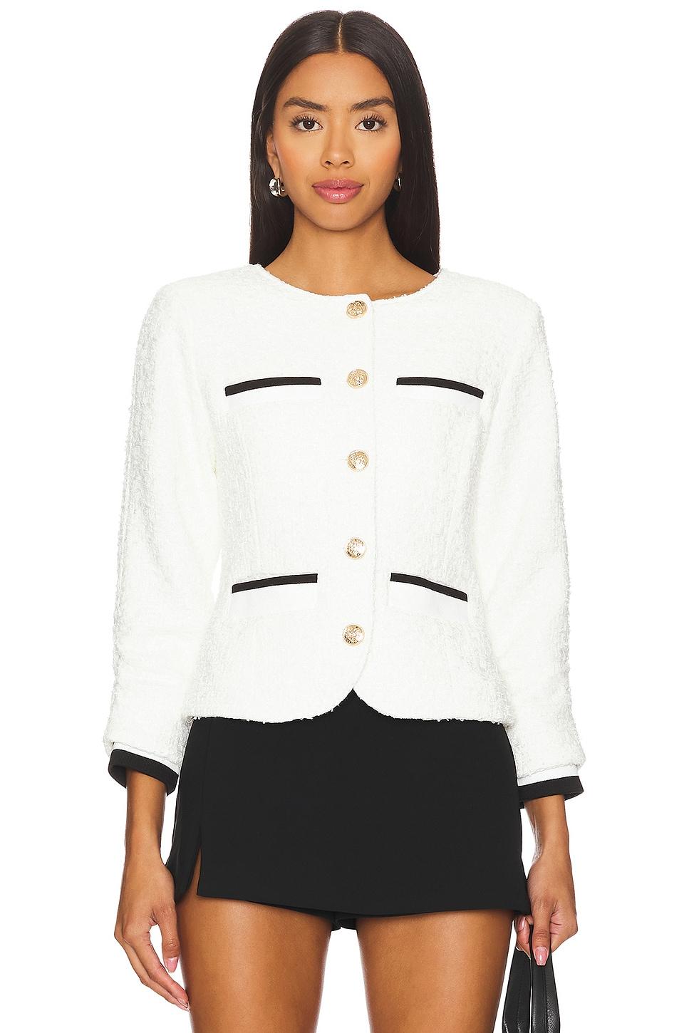 oona collarless jacket