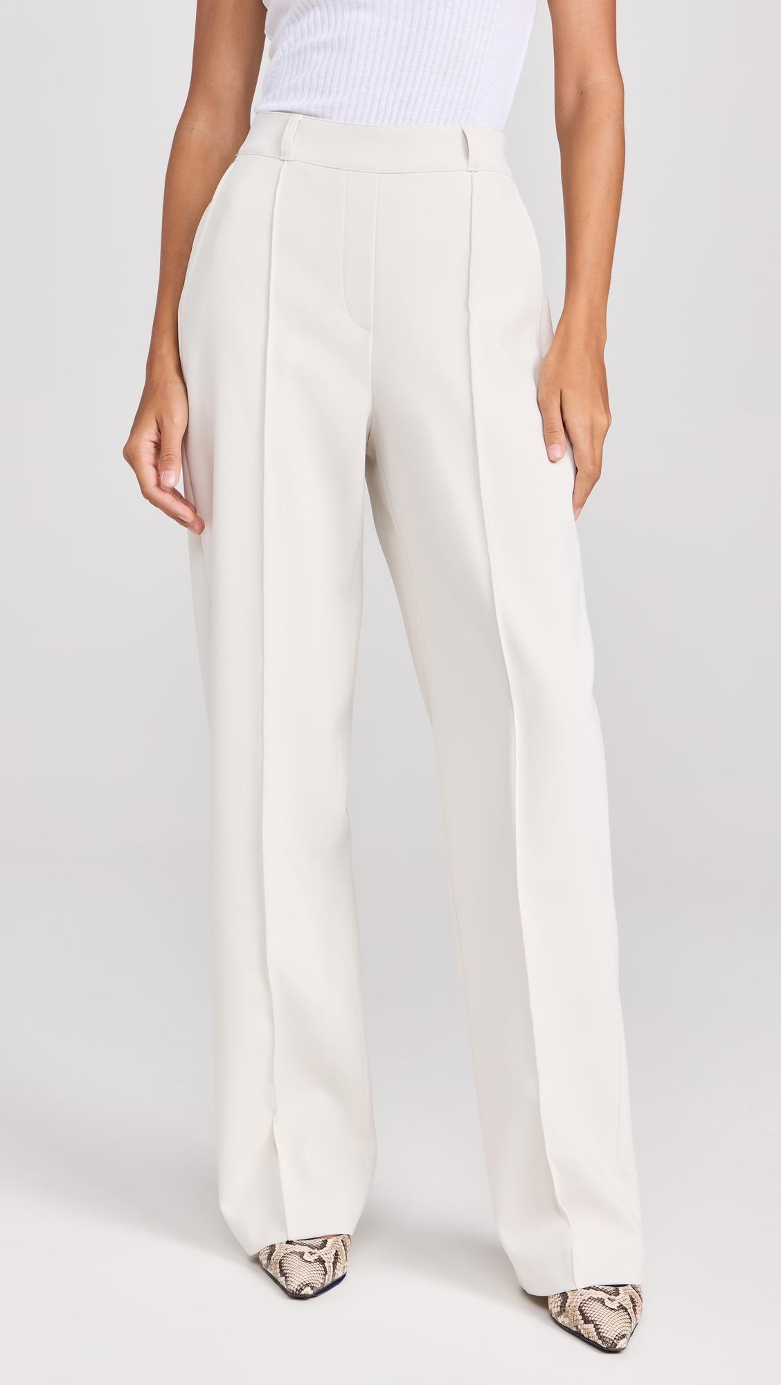 opacity crepe trousers
