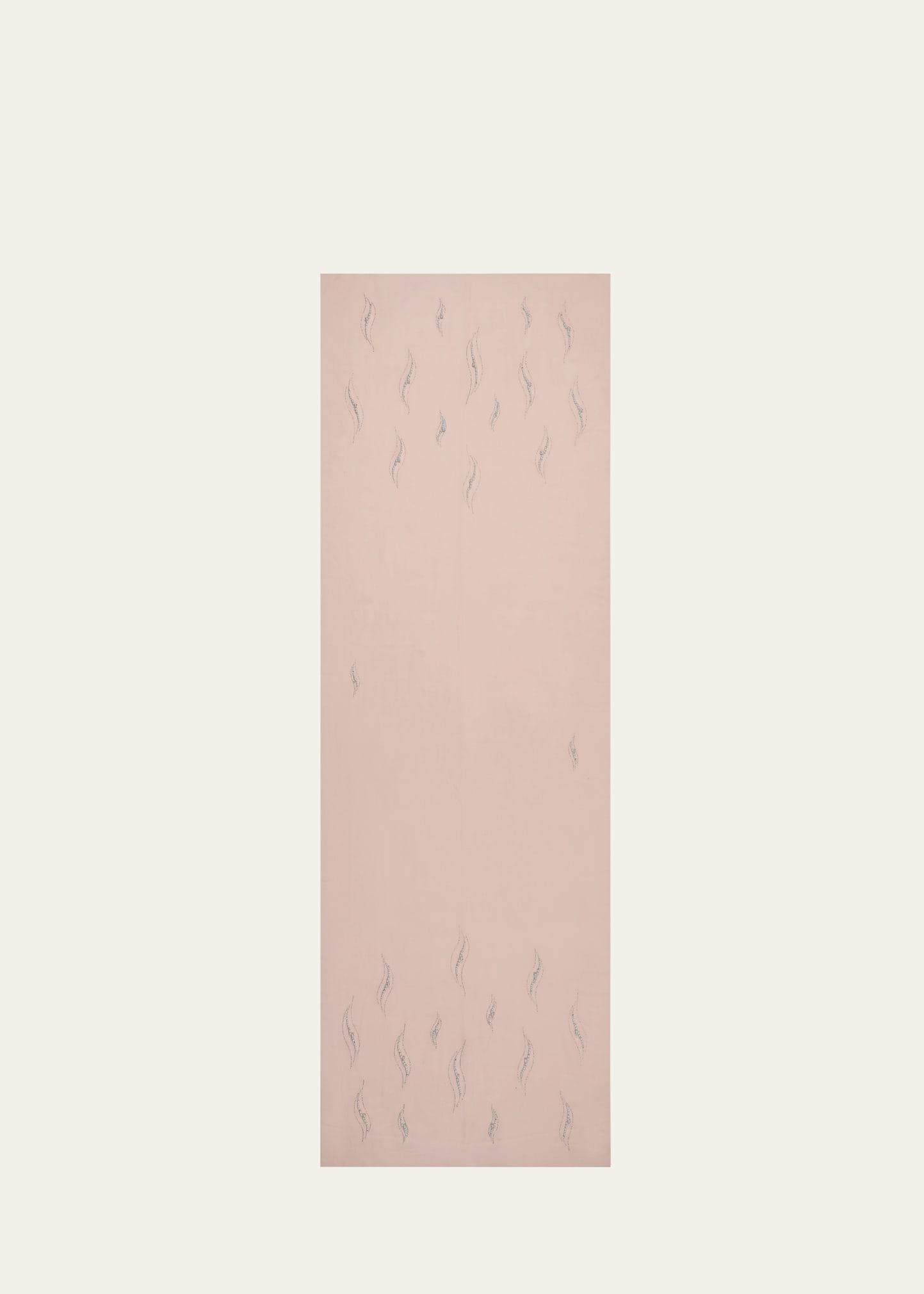 opal merino wool scarf