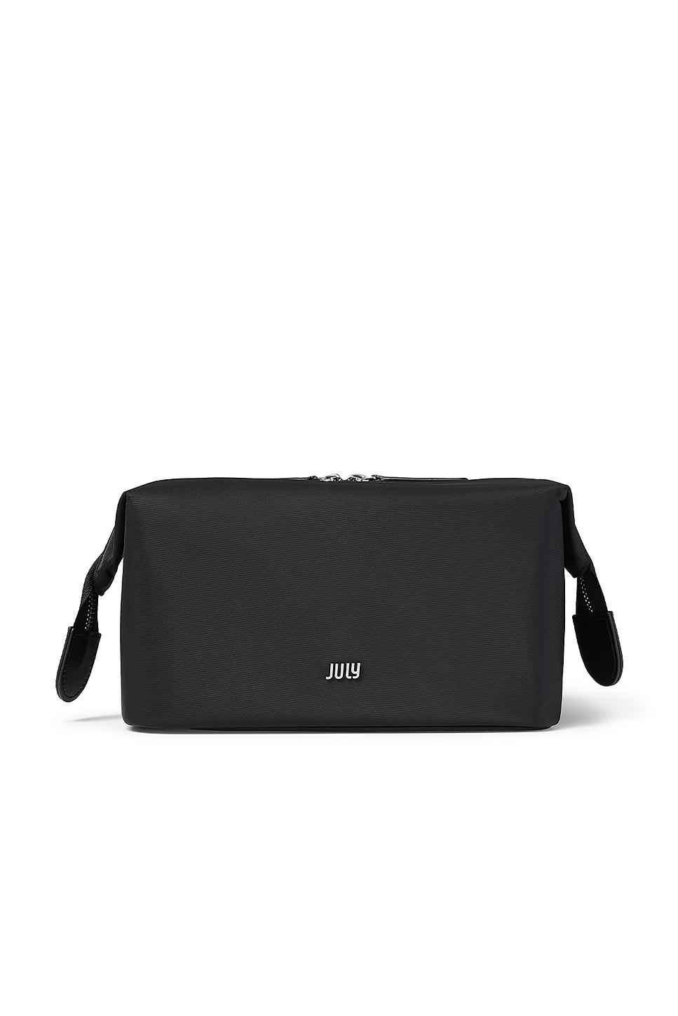 open toiletry bag