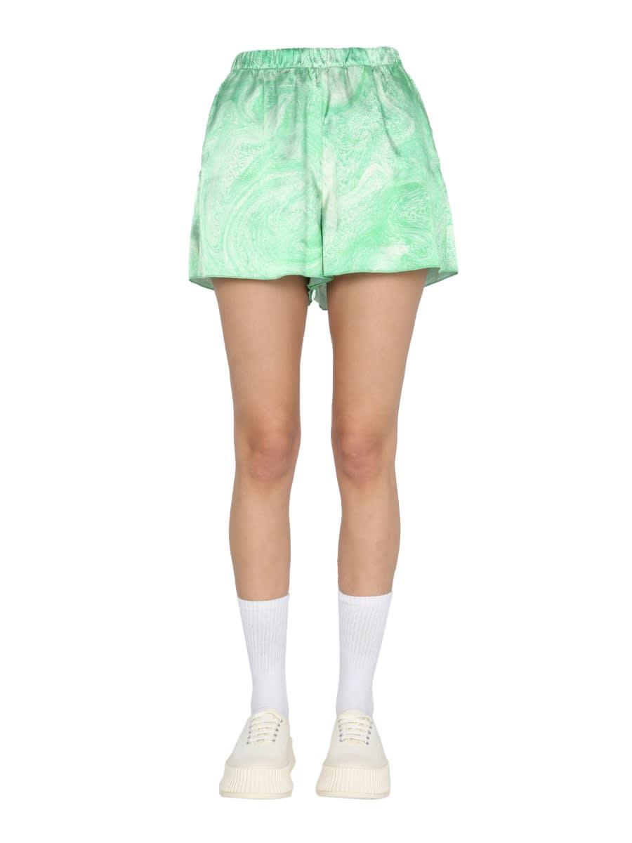 opening ceremony marble effect shorts