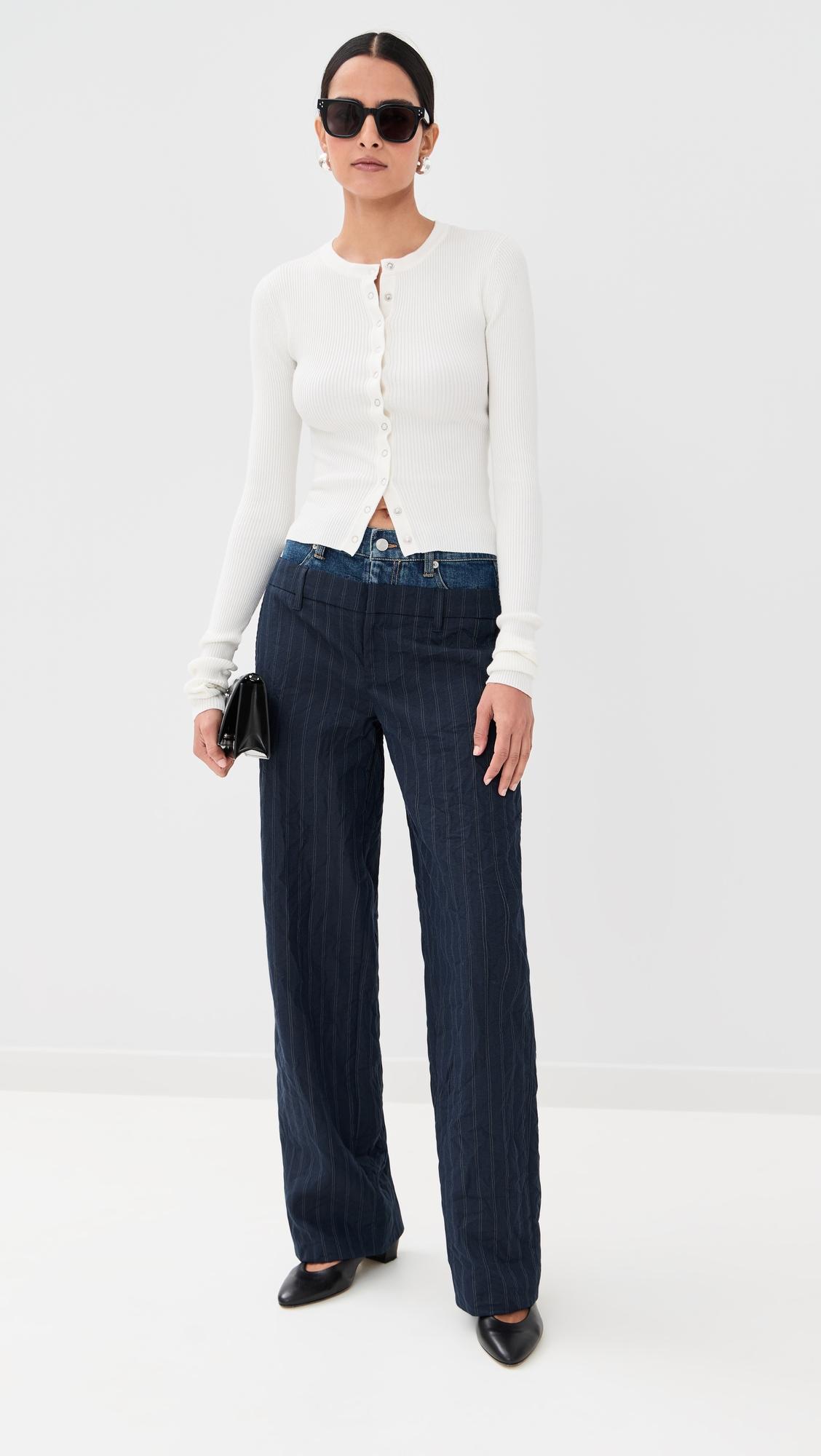 ophelia double waistband combo pants