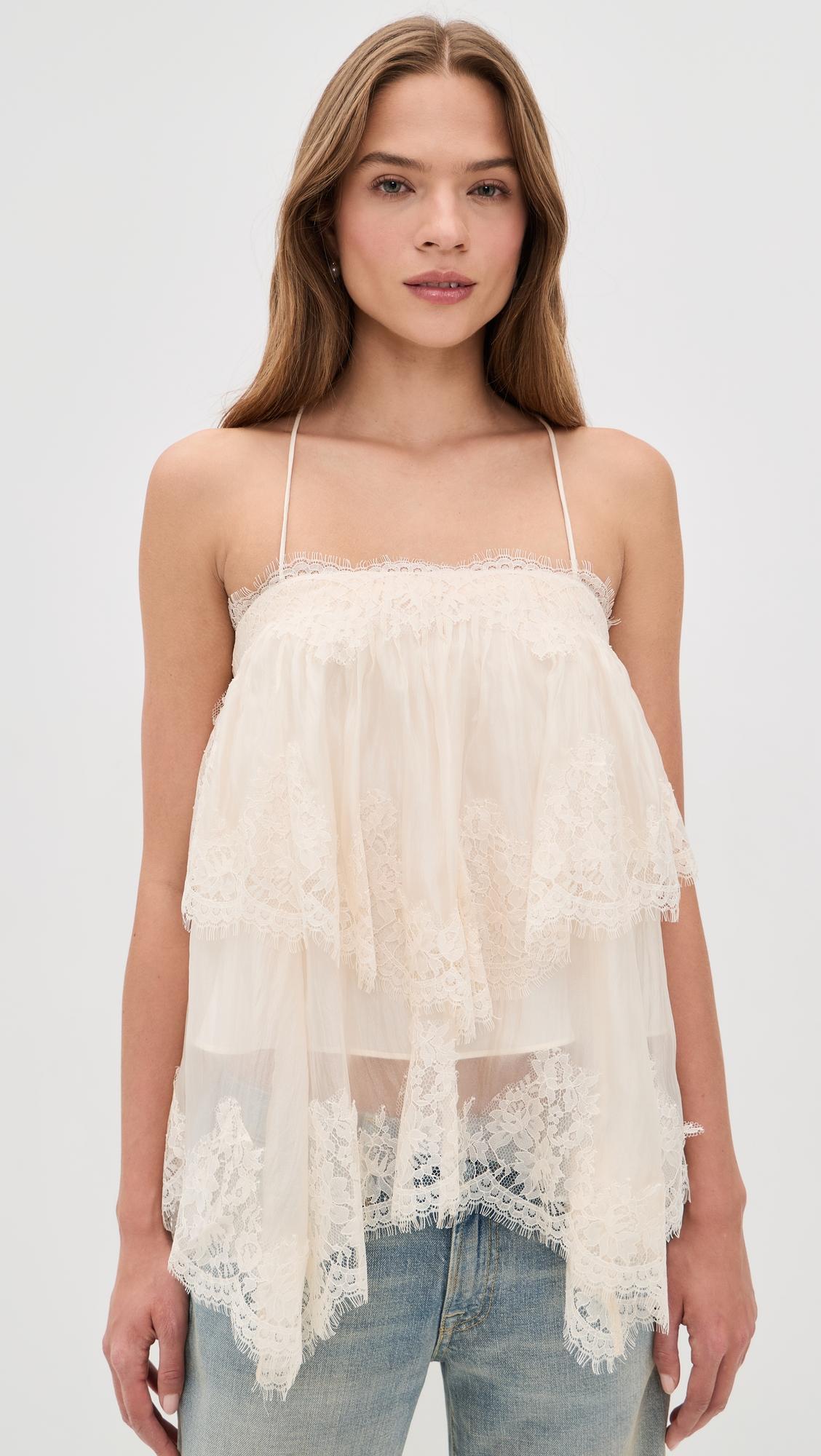 ophelia lace cami