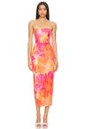 oralie midi dress