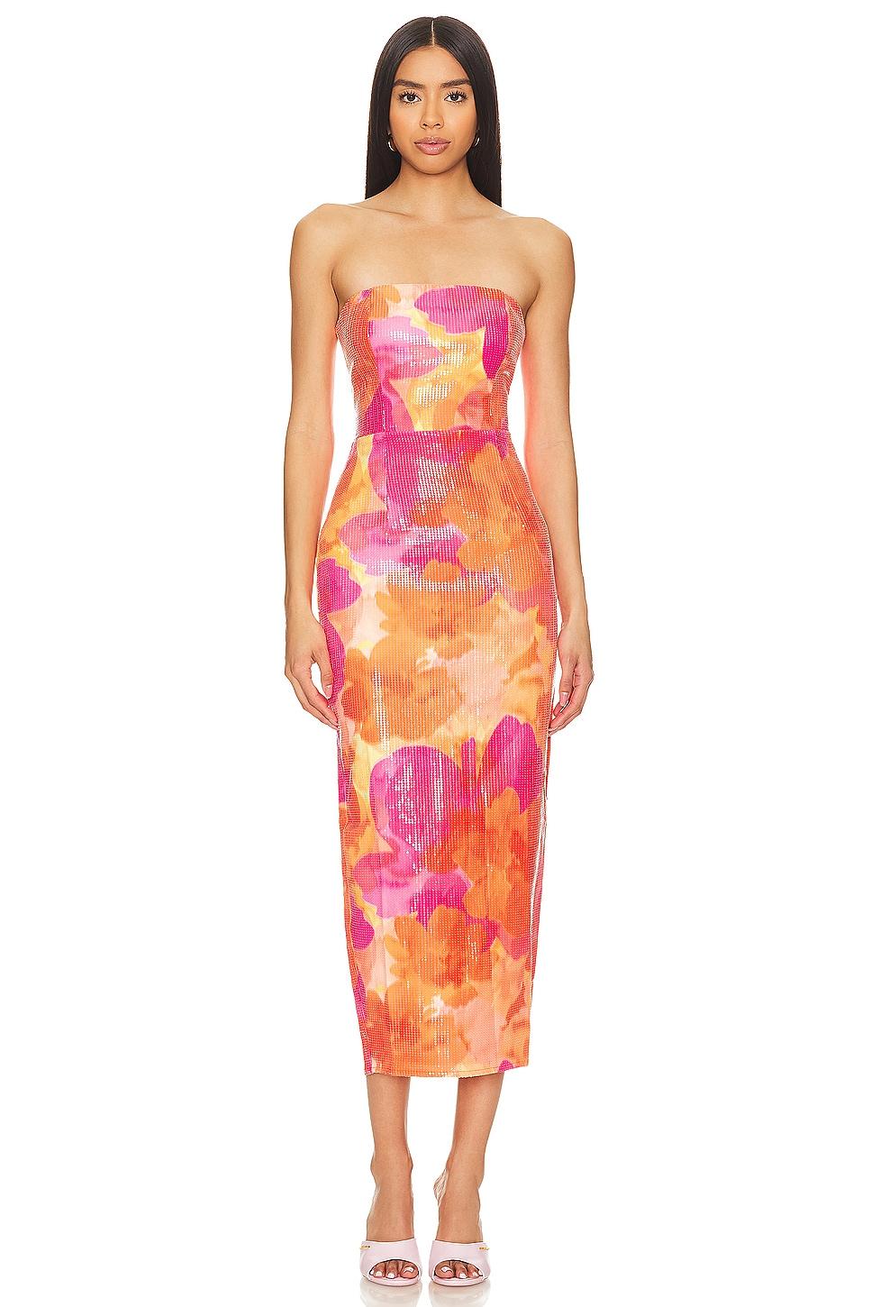 oralie midi dress