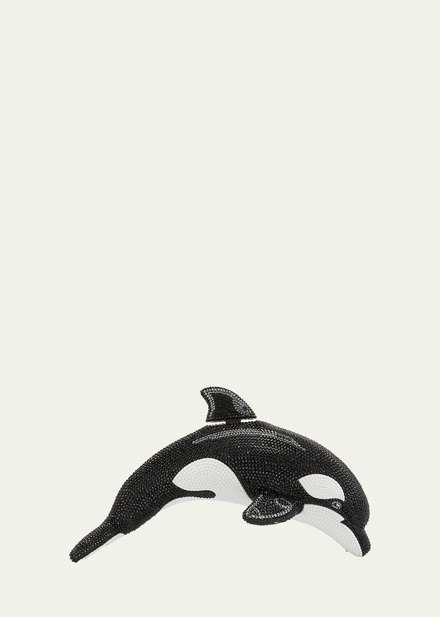 orca crystal minaudiere bag