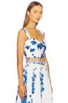 orchid blues top