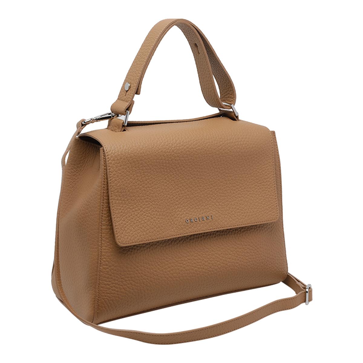 orciani bags beige calf leather - women