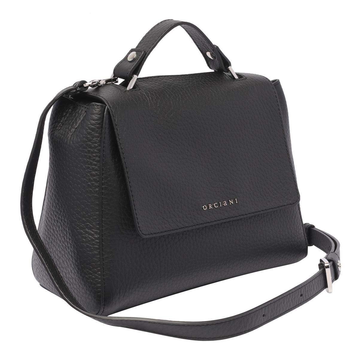 orciani bags black calf leather - women