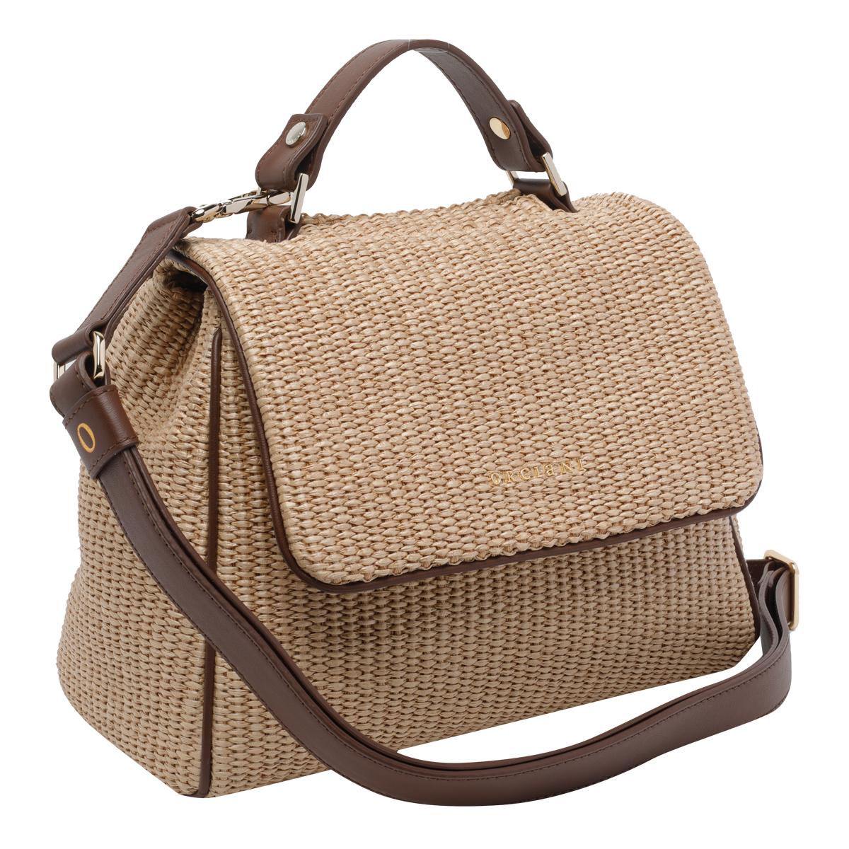 orciani bags raffia - women