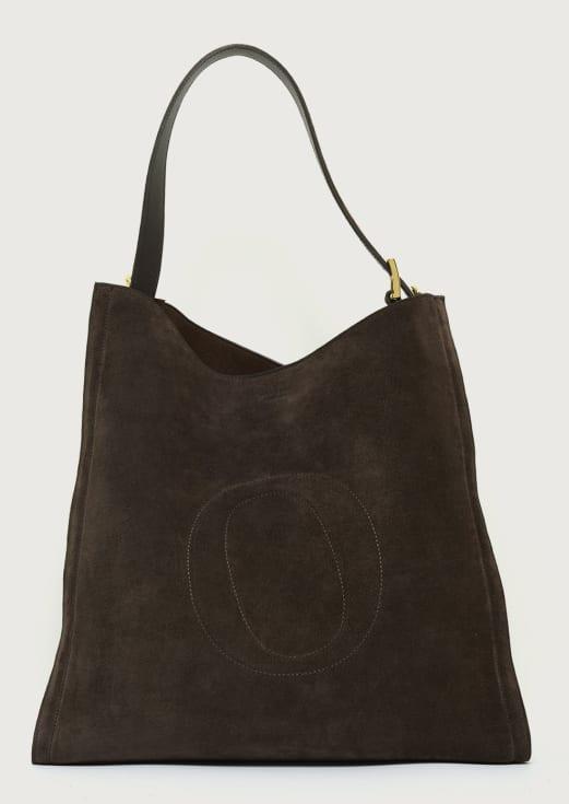 orciani borsa a mano peach+oro