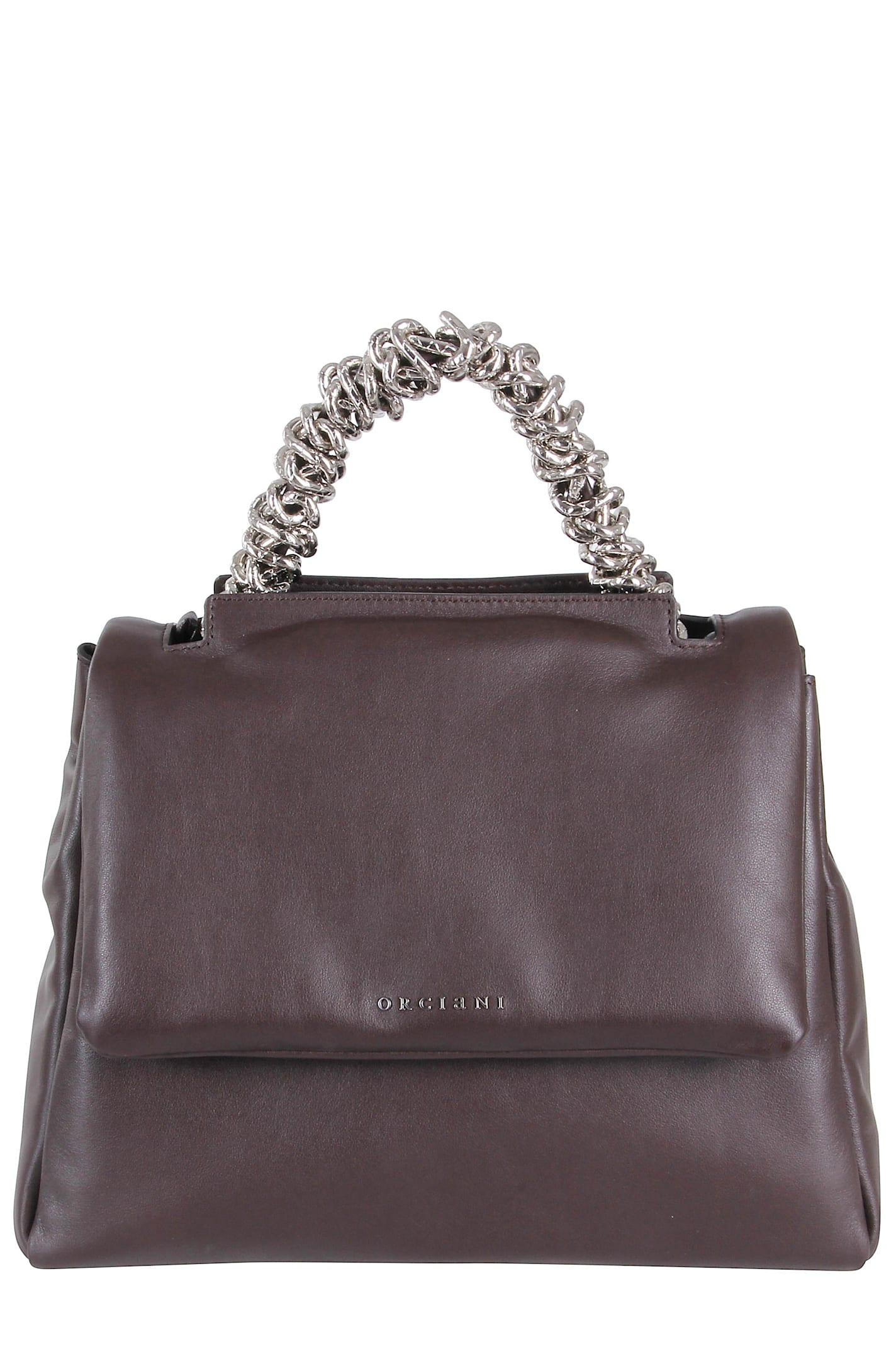 orciani borsa sveva nappa bold a spalla